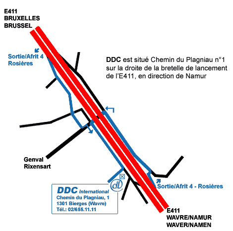 Plan d'accs DDC